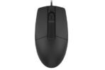 A4Tech OP-330S Wired Optical Mouse Silent Click 1200 DPI USB Ergonomic Mouse - Image 2