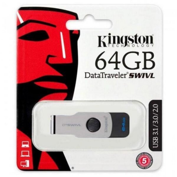 Kingston 64GB USB Flash Drive – High Speed, Durable & Portable