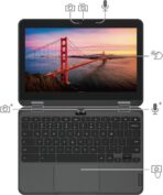 Lenovo 300e 360T (3rd Gen) – 12″ 360° Convertible Touch Laptop (4GB RAM | 32GB eMMC) - Image 5